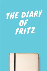 The Diary Of Fritz Boys A beautiful personalized