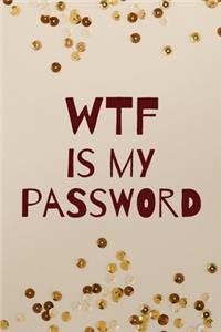 WTF is my password notebook