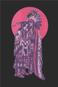 NATIVE AMERICAN INDIAN Lined Notebook
