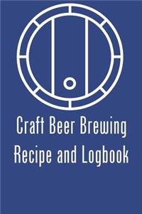 Craft Beer Brewer Log Notebook