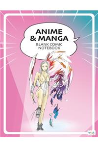 Anime Manga Blank Comic Notebook