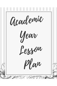 Academic Year Lesson Plan