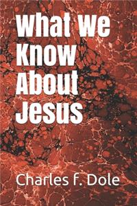 What We Know About Jesus