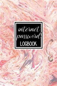 Internet Password Logbook: A Premium Journal To Protect Usernames and Passwords: Perfect For Organization Of Private Login Information