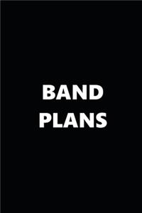2020 Weekly Planner Musical Theme Band Plans 134 Pages
