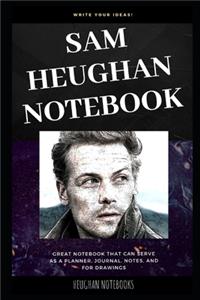 Sam Heughan Notebook