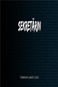 Sekretärin - Terminplaner 2020
