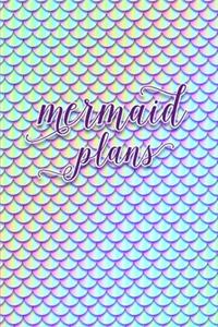 2020 Weekly Planner Mermaid Plans 134 Pages