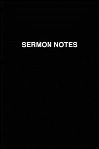 Sermon Notes