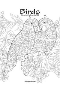 Birds Coloring Book for Grown-Ups 1 & 2