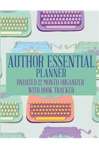 The Author Essential Planner