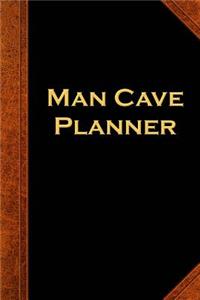2019 Daily Planner For Men Man Cave Planner Vintage Style