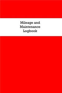 Mileage and Maintenance Logbook