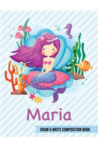 Maria Draw and Write Composition Book