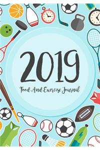 Food And Exercise Journal 2019