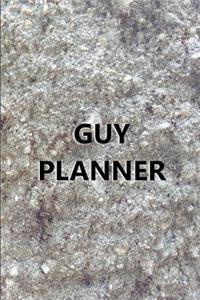 2019 Daily Planner for Men Guy Planner Engraved Carved Stone Style 384 Pages