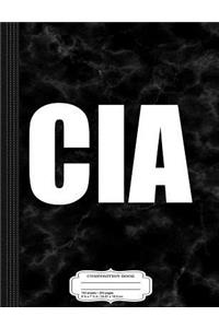 CIA Central Intelligence Agency Composition Notebook