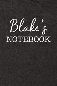 Blake's Notebook