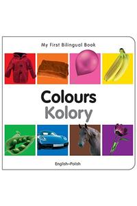 My First Bilingual Book-Colours (English-Polish)