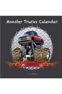2018 Monster Trucks Calendar
