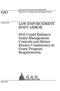 Law enforcement body armor