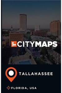 City Maps Tallahassee Florida, USA