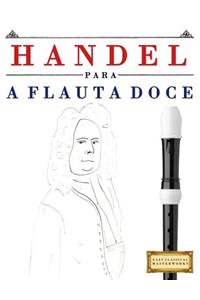 Handel para a Flauta Doce