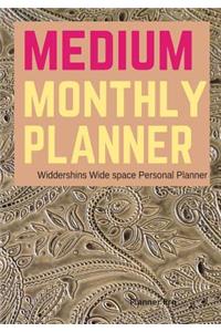 Widdershins Medium Monthly Planner