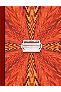 Burst of Color Composition Notebook