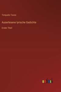 Auserlesene lyrische Gedichte