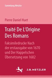 Traité De L’Origine des Romans