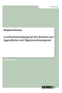 Lernbeeinträchtigung bei den Kindern und Jugendlichen mit Migrationshintergrund