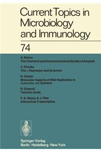 Current Topics in Microbiology and Immunology / Ergebnisse Der Mikrobiologie Und Immunitätsforschung