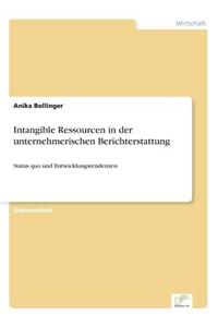 Intangible Ressourcen in der unternehmerischen Berichterstattung