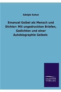 Emanuel Geibel ALS Mensch Und Dichter