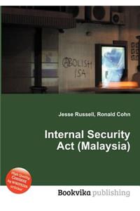 Internal Security ACT (Malaysia)