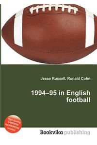 1994-95 in English Football