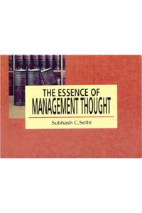 The Essence of Management Thought