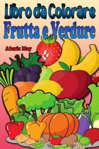 Libro da Colorare Frutta e Verdura