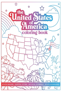 United States of America Coloring Book