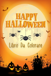 Happy Halloween Libro Da Colorare