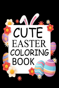 Cute Easter Coloring Book