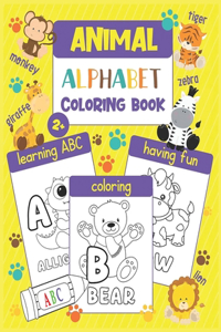 Animal Alphabet Coloring