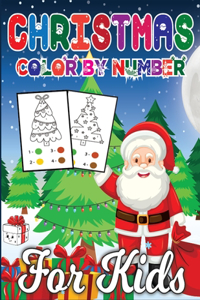 Christmas Color By Number For Kids