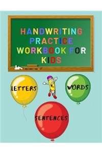 Handwriting Practice workbook for kids