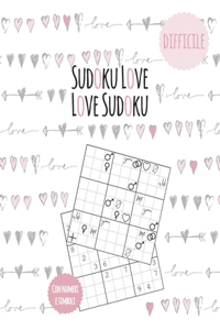 500 Sudoku per adulti - puzzle per gli amanti - difficoltà difficile: Sudoku Love- regalo di san valentino - libro regalo matrimonio - + 500 Bonus Sudokus come PDF - comprese le soluzioni e i modelli PDF