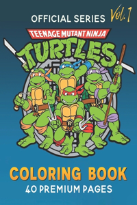 Teenage Mutant Ninja Turtles Coloring Book Vol1