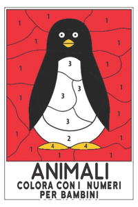 Animali Colora con i Numeri