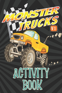 Monster Trucks Activity Book