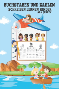 Buchstaben Und Zahlen Schreiben Lernen Ab 4 Jahren Kinder